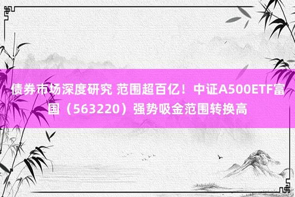 债券市场深度研究 范围超百亿！中证A500ETF富国（563220）强势吸金范围转换高