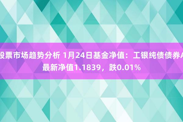 股票市场趋势分析 1月24日基金净值：工银纯债债券A最新净值1.1839，跌0.01%