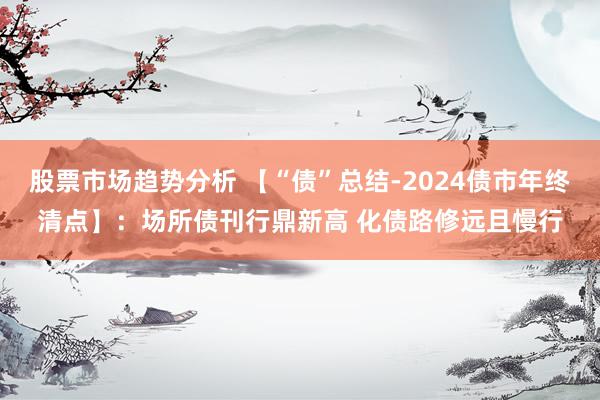 股票市场趋势分析 【“债”总结-2024债市年终清点】：场所债刊行鼎新高 化债路修远且慢行